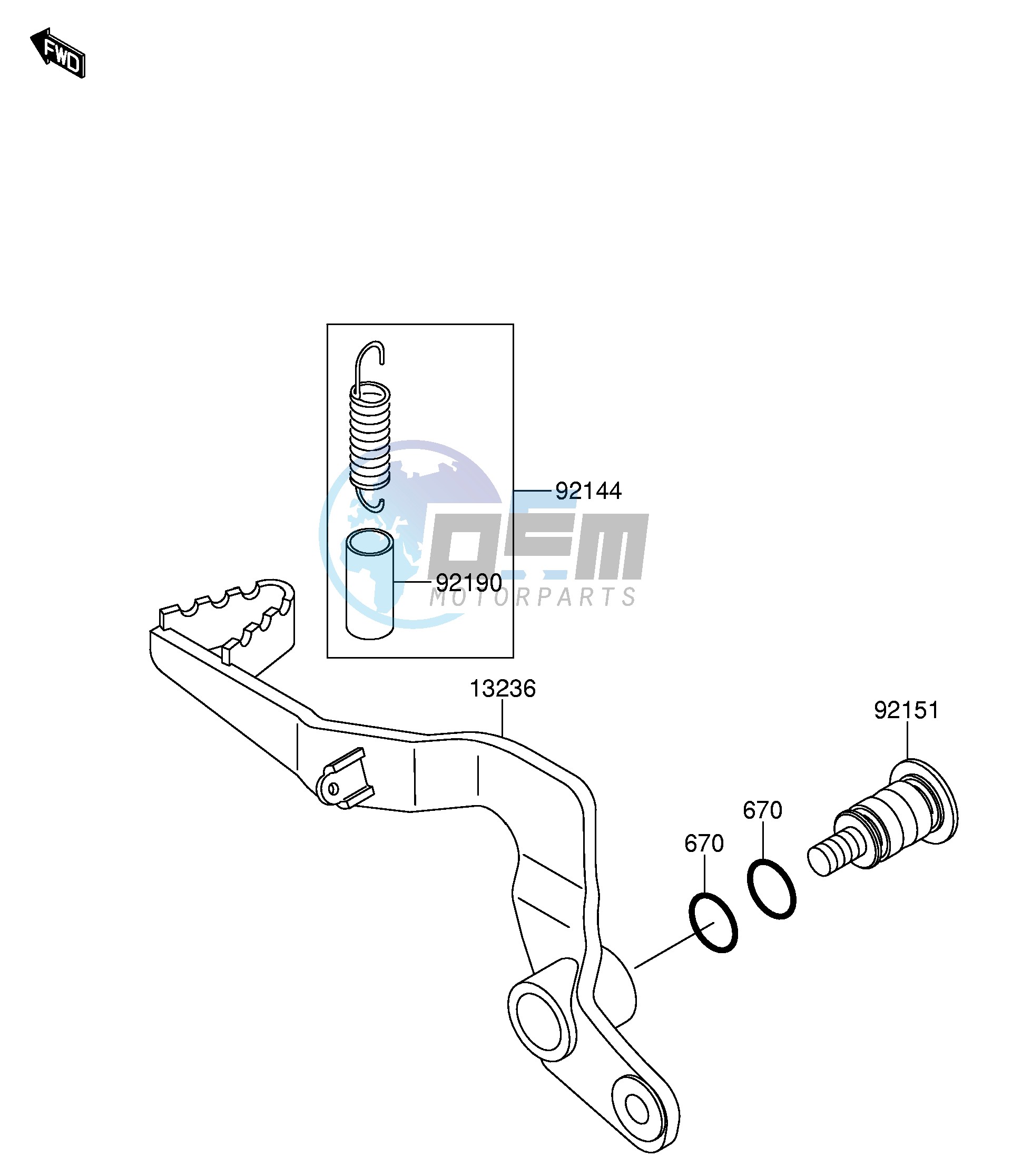 BRAKE PEDAL