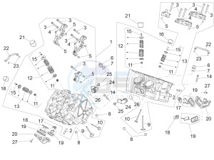 RSV4 1000 RR drawing Cilinder head