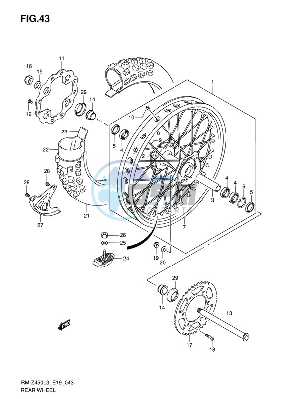 REAR WHEEL