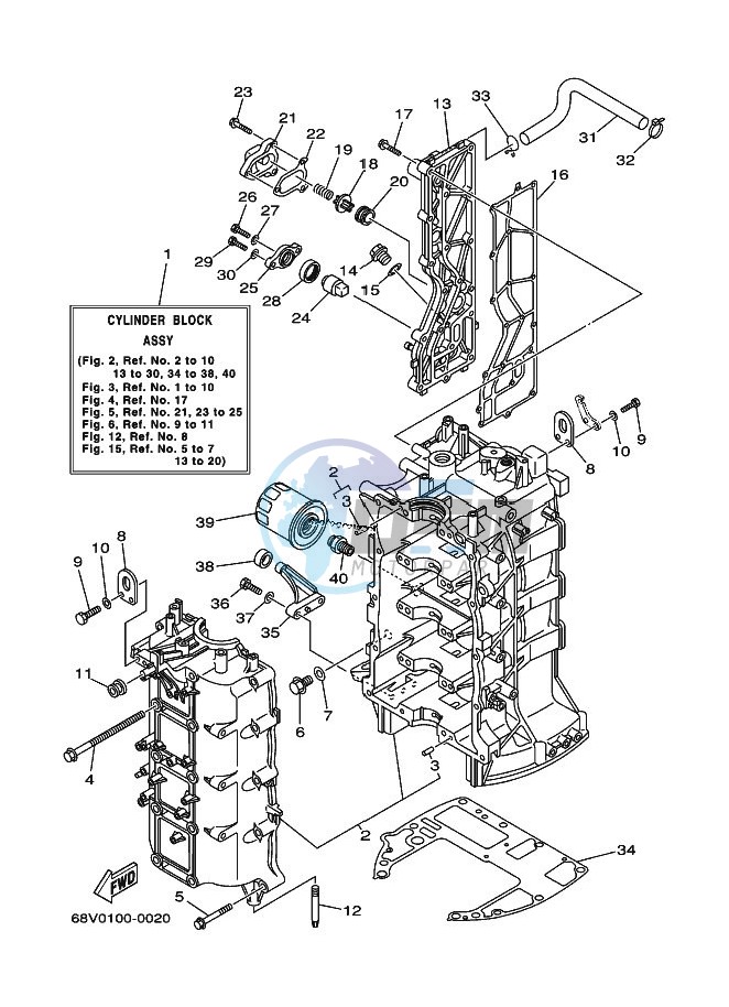 CYLINDER--CRANKCASE