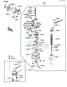 KLF 185 A [BAYOU 185] (A1-A1A) [BAYOU 185] drawing CARBURETOR_FUEL PUMP