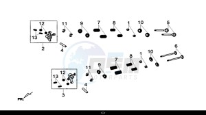 HD 300I ABS (LS30W1-EU) (L9-M0) drawing IN-EX. VALVE ROCKER ARM