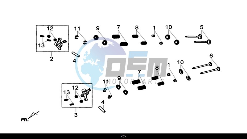 IN-EX. VALVE ROCKER ARM