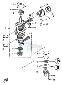 40H drawing CRANKSHAFT--PISTON