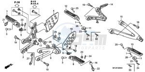 CBR600RAA BR / ABS - (BR / ABS) drawing STEP