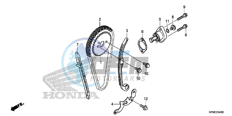 CAM CHAIN/ TENSIONER