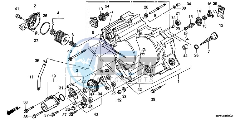 FRONT CRANKCASE COVER