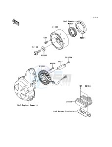 VERSYS KLE650CCF XX (EU ME A(FRICA) drawing Generator