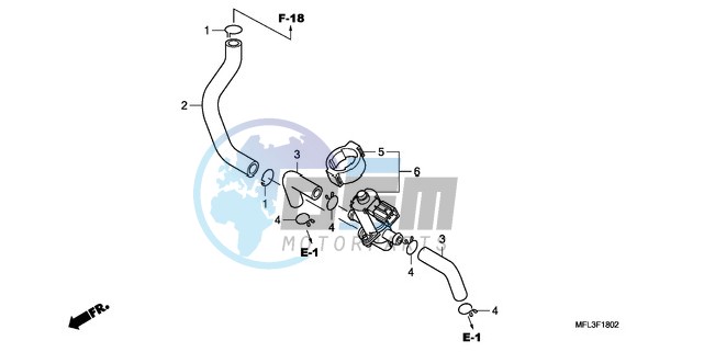 AIR INJECTION CONTROL VALVE