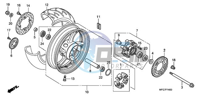 REAR WHEEL