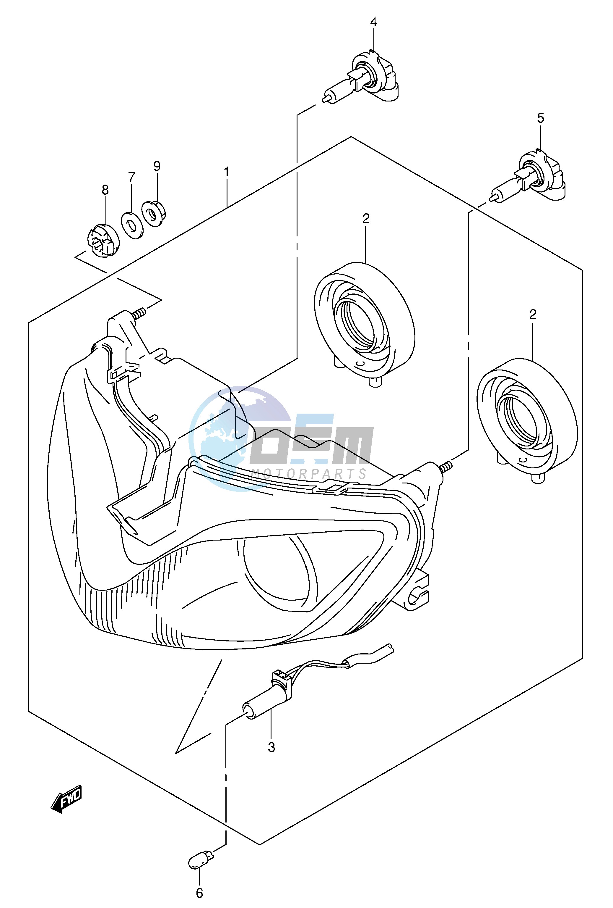 HEADLAMP (NOTE)