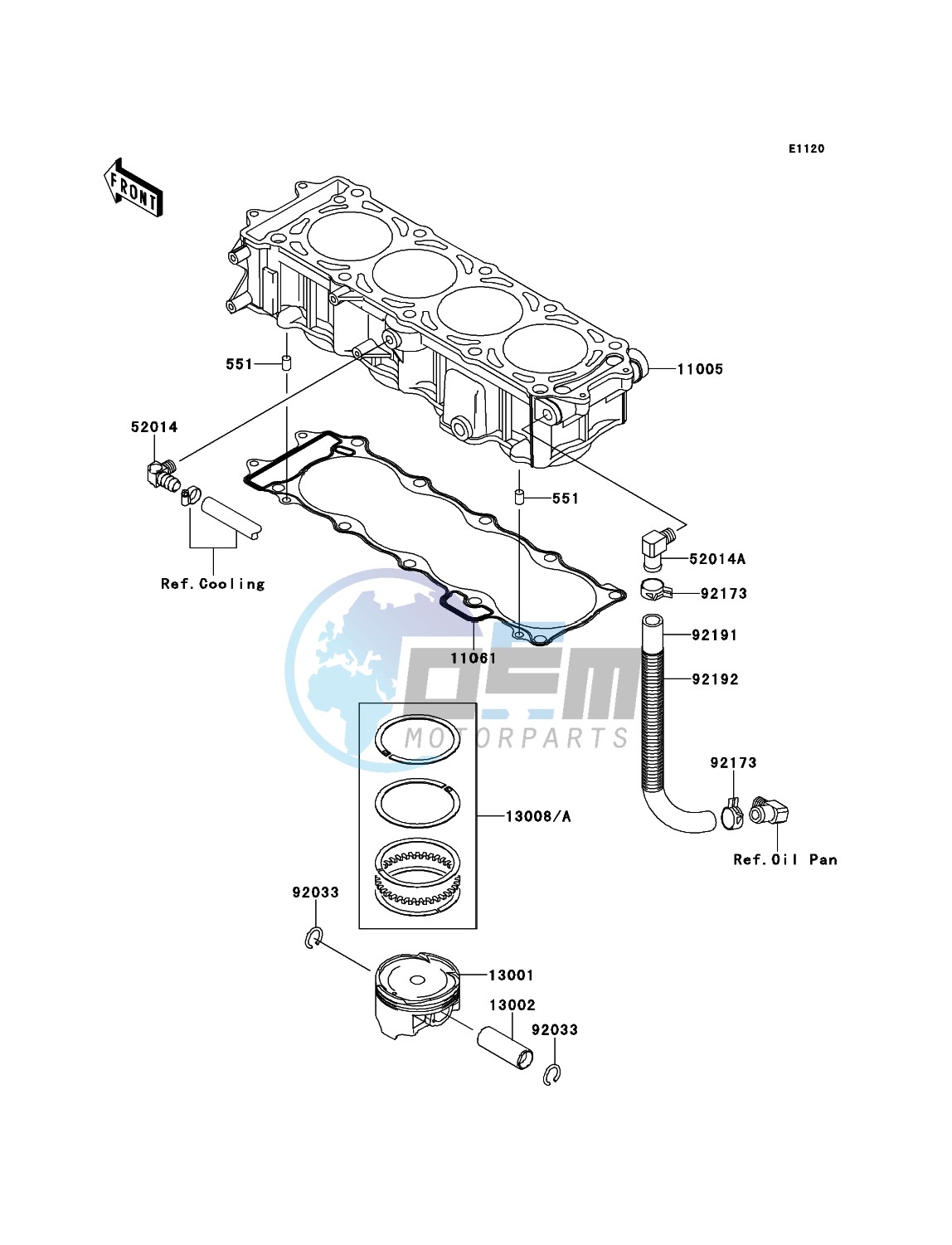 Cylinder/Piston(s)