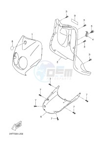 YN50 NEO'S (2APD 2APD 2APD) drawing LEG SHIELD