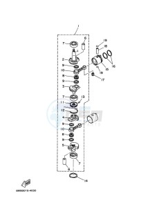 8CMHS drawing CRANKSHAFT--PISTON