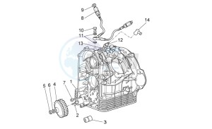 Breva V IE 1100 drawing Oil pump I