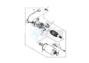 XV S VIRAGO 250 drawing STARTING MOTOR