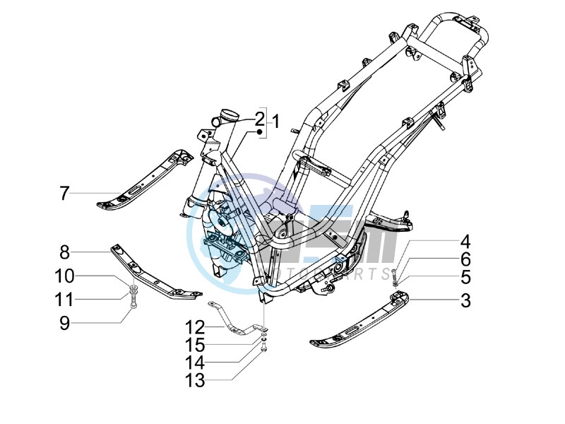 Chassis - Central stand