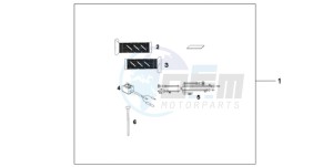 CB1000RA9 Europe Direct - (ED / ABS) drawing GRIP HEATER(12A)