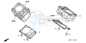 NT700VA Europe Direct - (ED) drawing CYLINDER