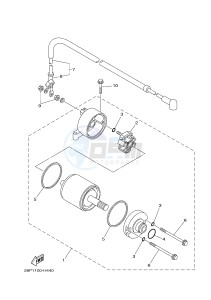 YFM700FWBD YFM70KPHJ KODIAK 700 EPS HUNTER (B32N) drawing STARTING MOTOR