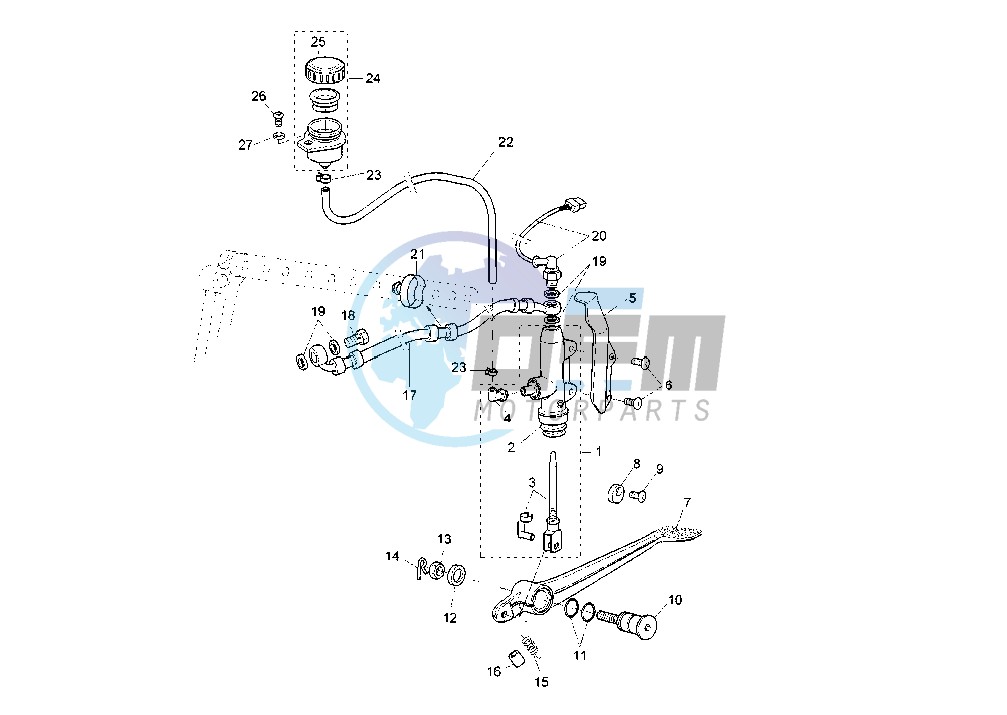 REAR MASTER CYLINDER