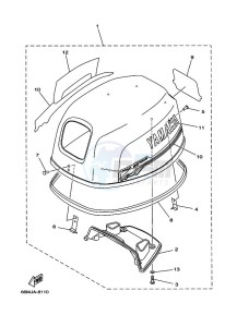 F15A drawing FAIRING-UPPER