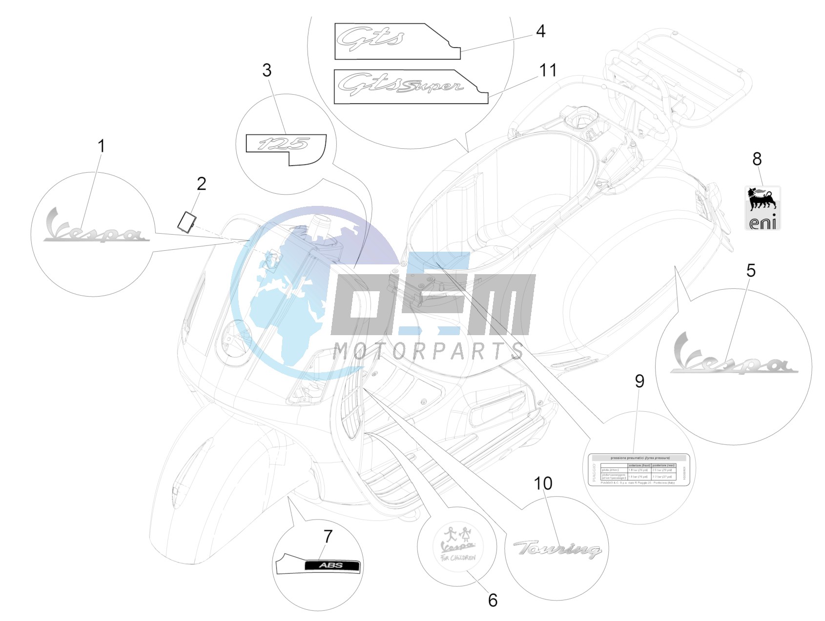 Plates - Emblems