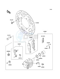 VN900 CLASSIC VN900BCFA GB XX (EU ME A(FRICA) drawing Front Brake