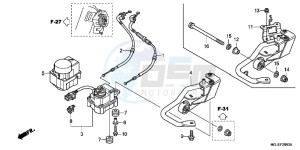 CBF1000FC CBF1000F E drawing SERVO MOTOR