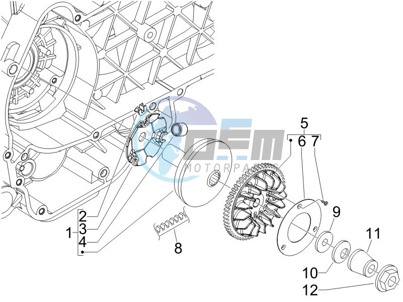 Driving pulley