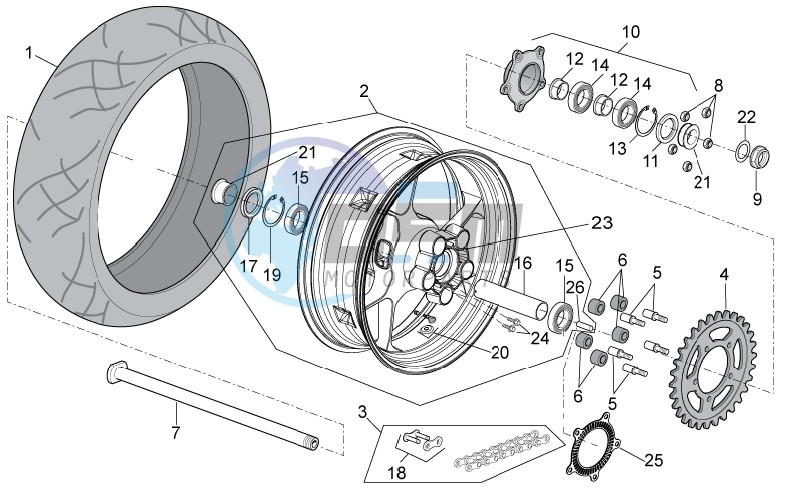 Rear Wheel