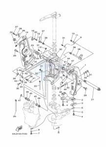 FL200BETX drawing FRONT-FAIRING-BRACKET