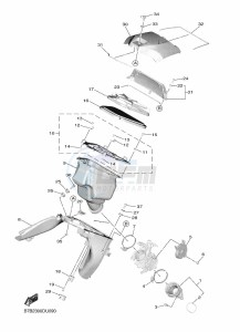 YZ250F (B7B2) drawing INTAKE