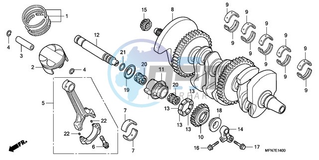 CRANKSHAFT/PISTON