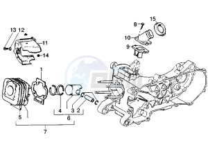 ET2 INIEZIONE 50 drawing Cylinder - Piston