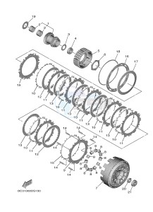 XP530D-A T-MAX DX (BC31) drawing CLUTCH