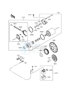 W800 EJ800AGFA GB XX (EU ME A(FRICA) drawing Starter Motor