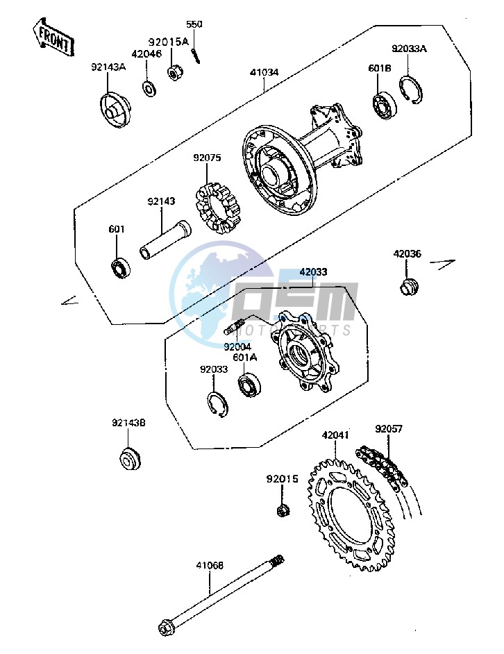 REAR HUB