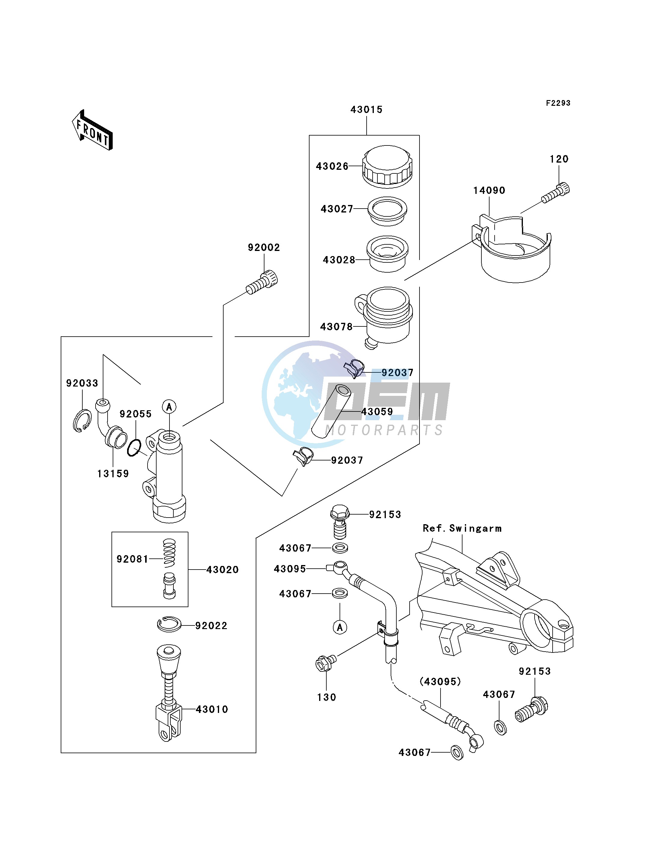 REAR MASTER CYLINDER