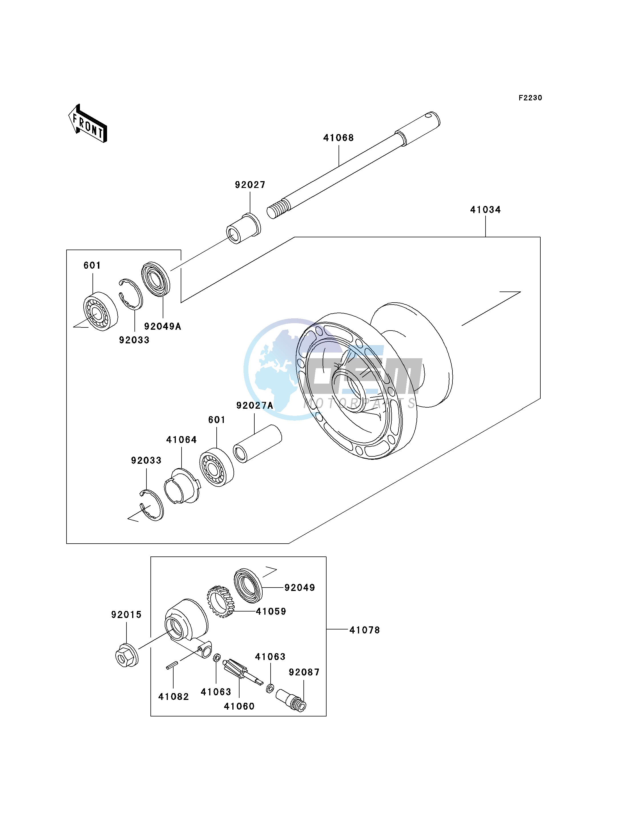 FRONT WHEEL