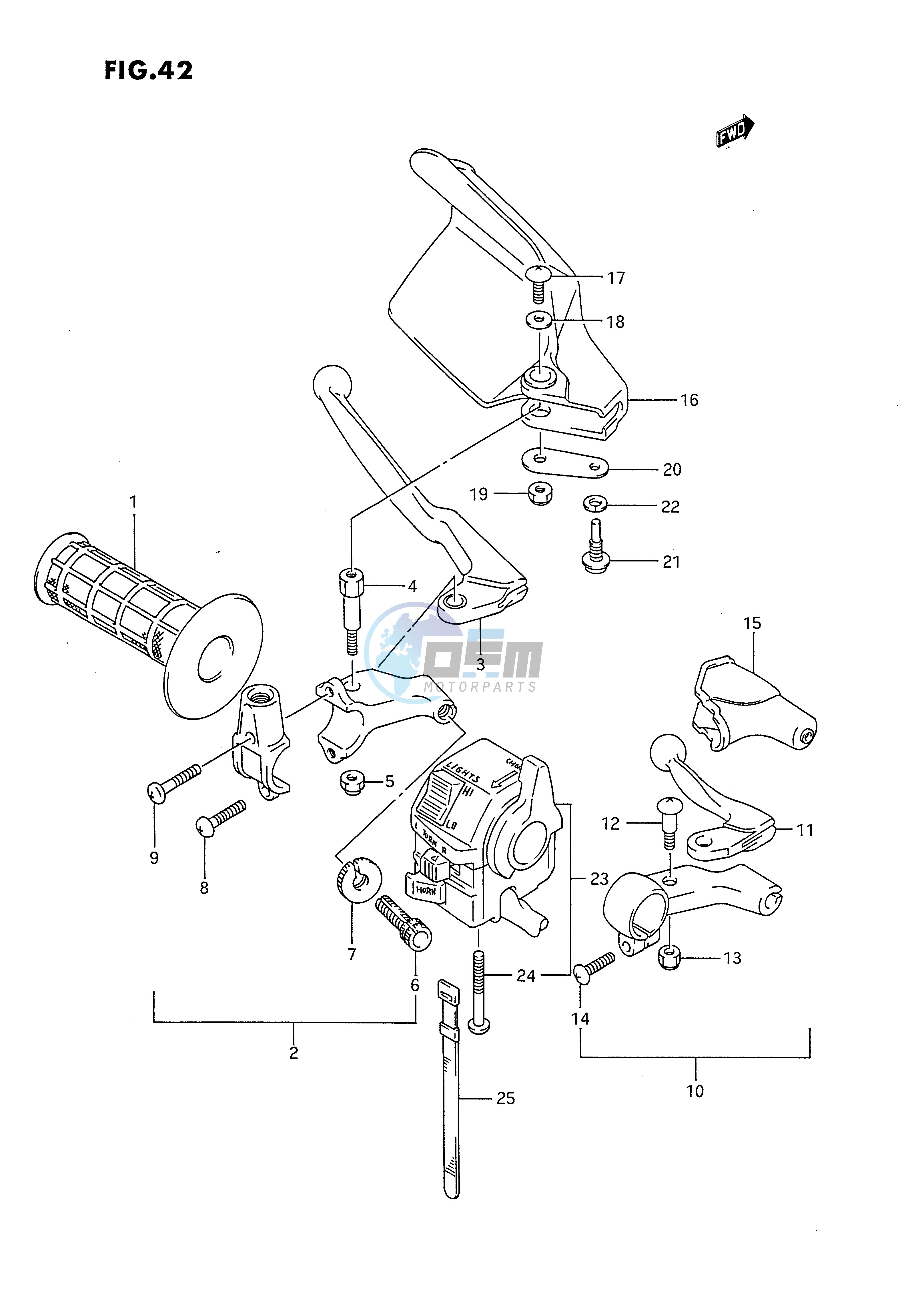 LEFT HANDLE SWITCH