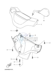 CW50 BOOSTER (5WWN) drawing COWLING 1