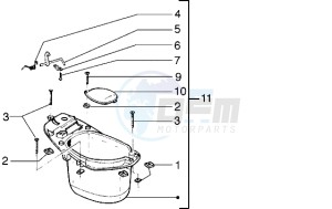 Runner 180 VXR drawing Case - Helmet