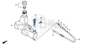 SFX50SMM drawing OIL TANK