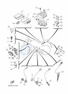 YZF250-A (B6P6) drawing ELECTRICAL 2