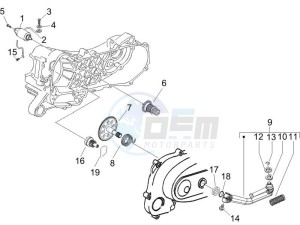 Zip 50 4T 25 Km-h (EMEA) drawing Stater - Electric starter