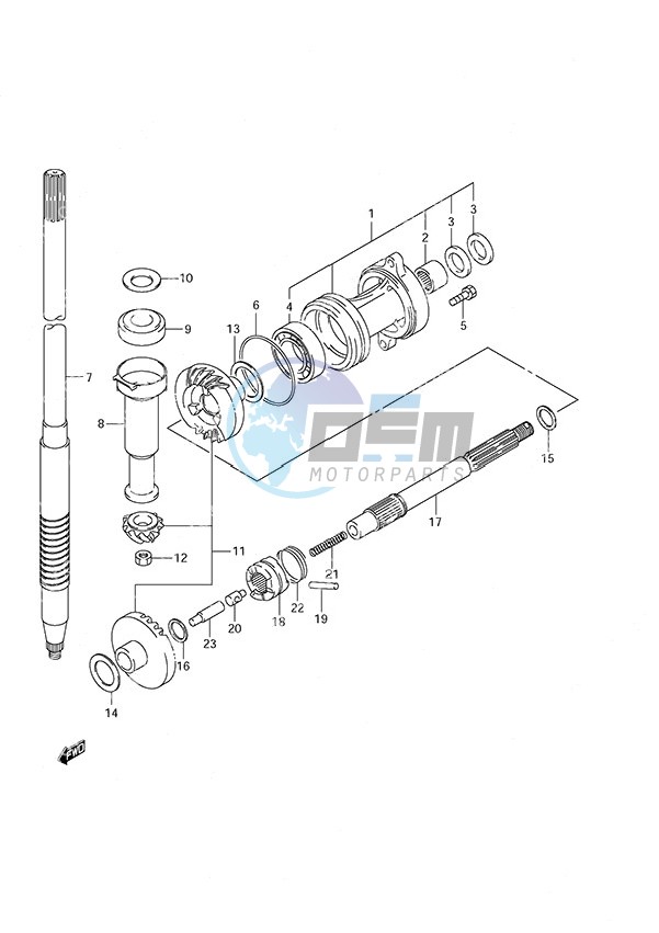 Transmission S/N 510001 to 510465