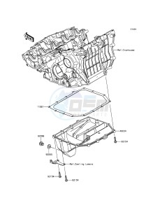 NINJA H2 ZX1000NGF XX (EU ME A(FRICA) drawing Oil Pan