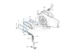 Fly 4T 50 drawing Secondary air system