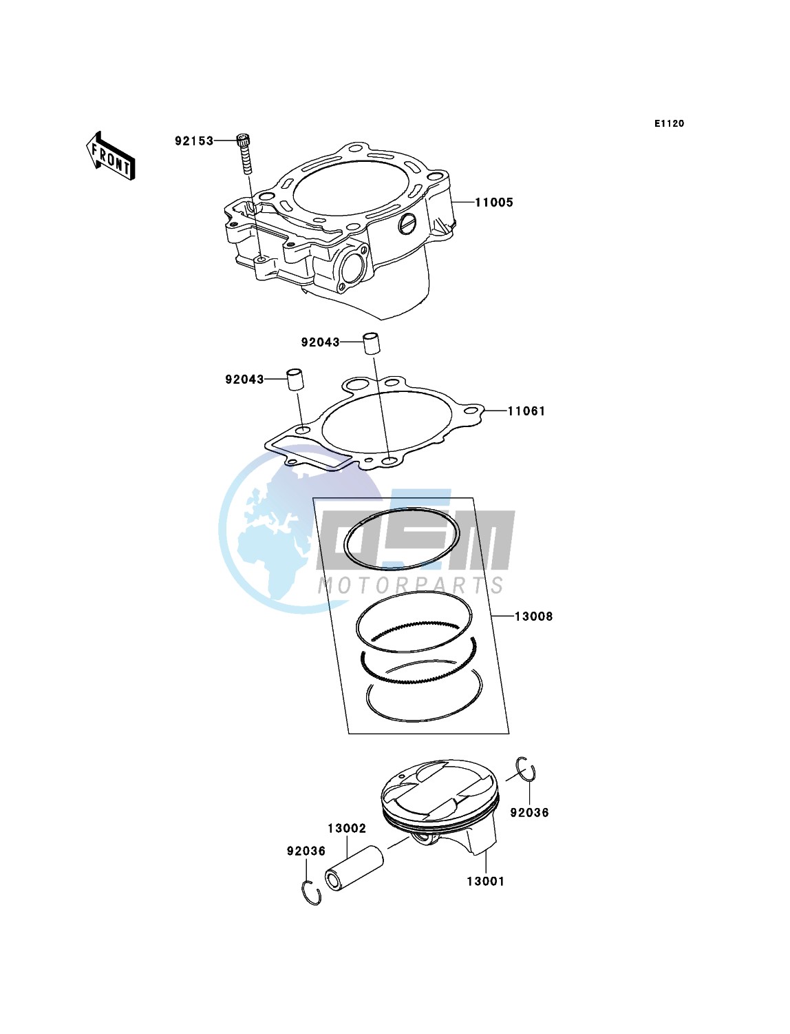 Cylinder/Piston(s)